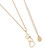 TRIPLE HEART DROP PENDANT GOLD  - NEW 2024