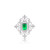 TIPPERARY EMERALD BROOCH