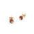 TC Bead - Stud Earrings Ruby