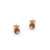 TC Bead - Stud Earrings Ruby