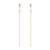 TC Bead - Turquoise Long Earrings