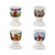EOC Beyond The Heard Set of 4 Egg Cups