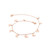 Nine Butterflies Bracelet Rose Gold
