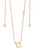 TC Letter "E" Pendant - Gold