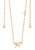 TC Letter "F" Pendant - Gold