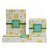 Tipperary Crystal Daisy Collection gift boxes with white and yellow floral design and green branding labels.