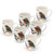 Christmas Robins S/6 Hatbox Mugs