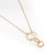 Tc Fleur Collection Triple Fleur Pendant Gold