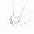 TC Love Knot - Heart & Knot Pendant Silver