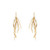 Tc Under The Sea - Seaweed Earrings Gold - New Spring 2026
