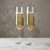 Personalised Eternity S/2 Champagne Glasses