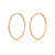 TC Large Bamboo Hoop Earrings Gold