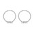 Tc Snake Hoop Earrings & Snake Silver