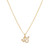 TC Snake Pave Set Snake Pendant Gold