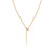 TC Snake Ball Chain & Snake Head Necklace Gold
