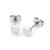 Silver Small Pearl Studs 6mm