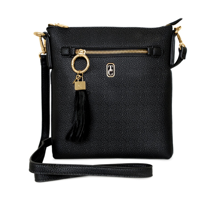 The Chelsea Cross Body Pouch Black