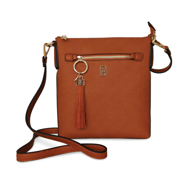 The Chelsea Cross Body Pouch Tan