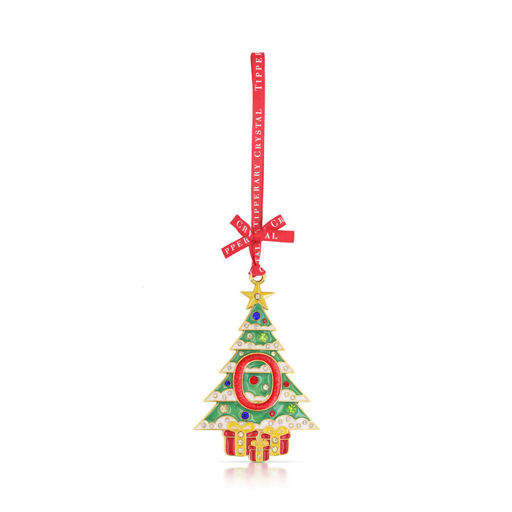Alphabet Christmas Tree Decoration - Letter O
