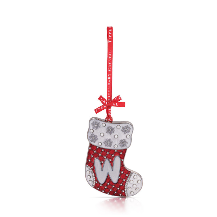 Alphabet Stocking Decoration - Letter W Alphabet Stocking Decoration - Letter W