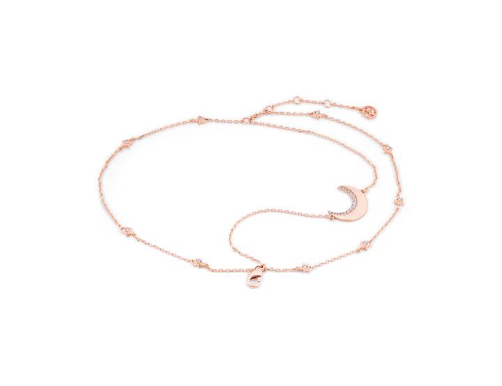 HALF MOON BRACELET - ROSE GOLD HALF MOON BRACELET - ROSE GOLD