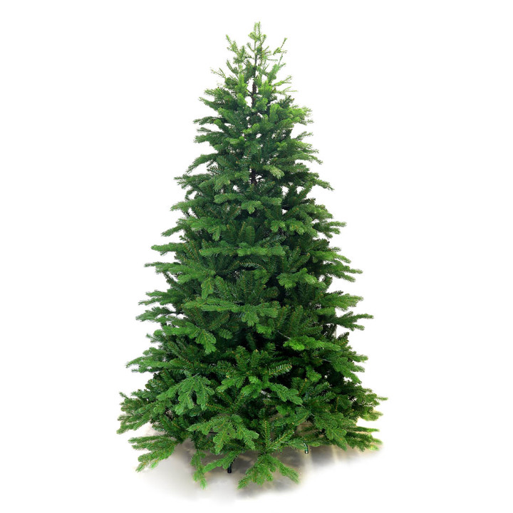 9ft Feel Real Bosworth Spruce Hinged Christmas Tree