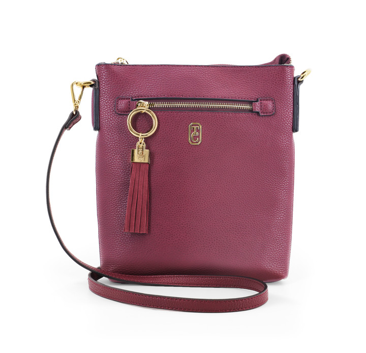 Chelsea Cross Body Pouch - Burgundy
