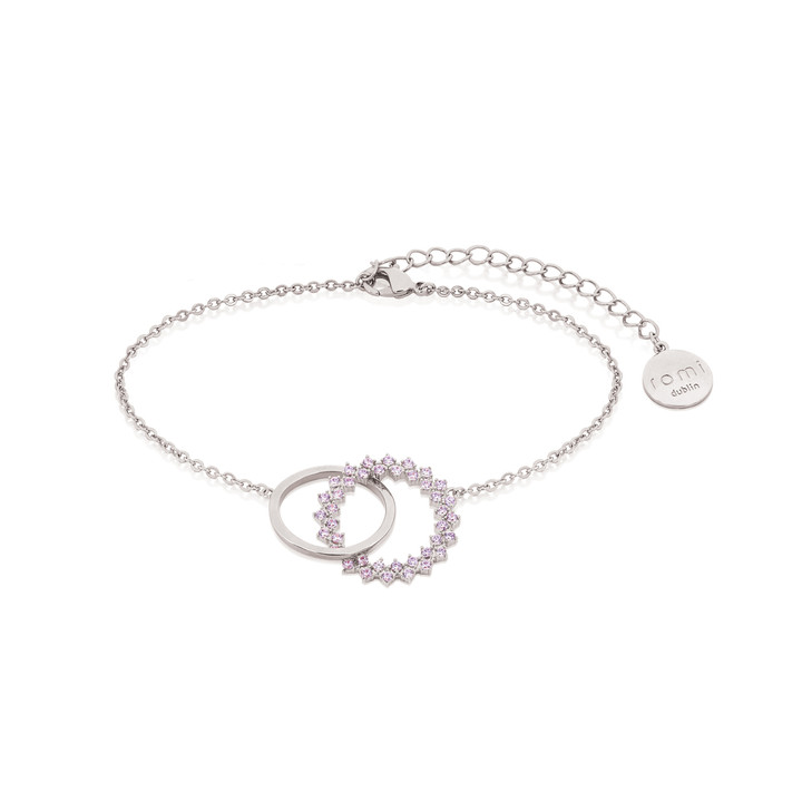 ROMI SILVER  STONE BRACELET ROMI SILVER  STONE BRACELET