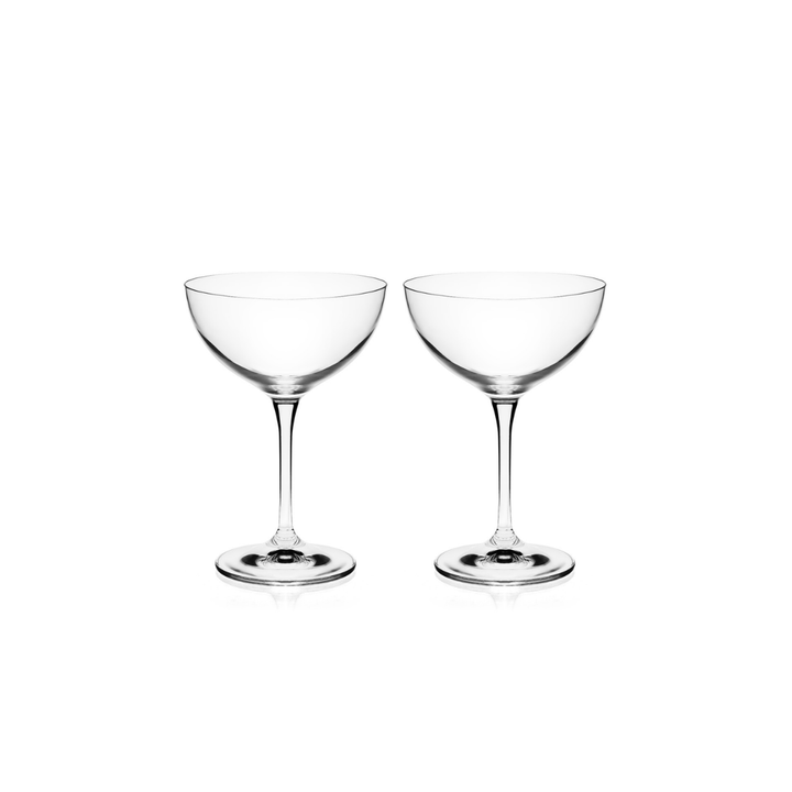 Eternity S/2 Crystal Cocktail Glasses - Coupe 340ml