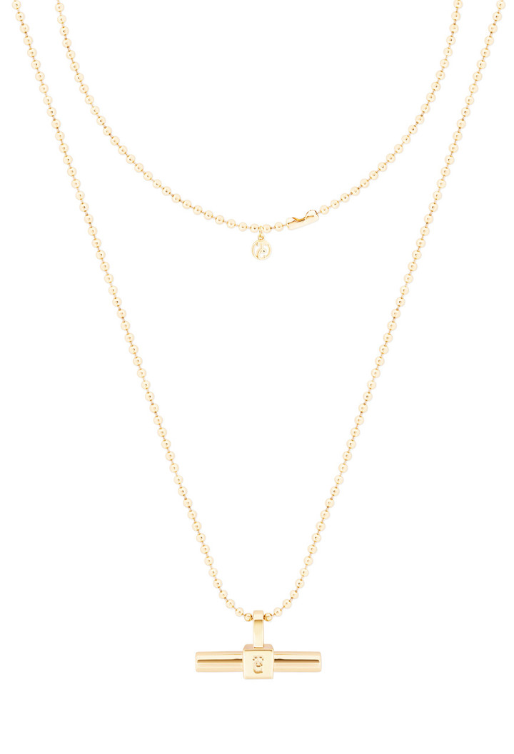 T-BAR PENDANT GOLD