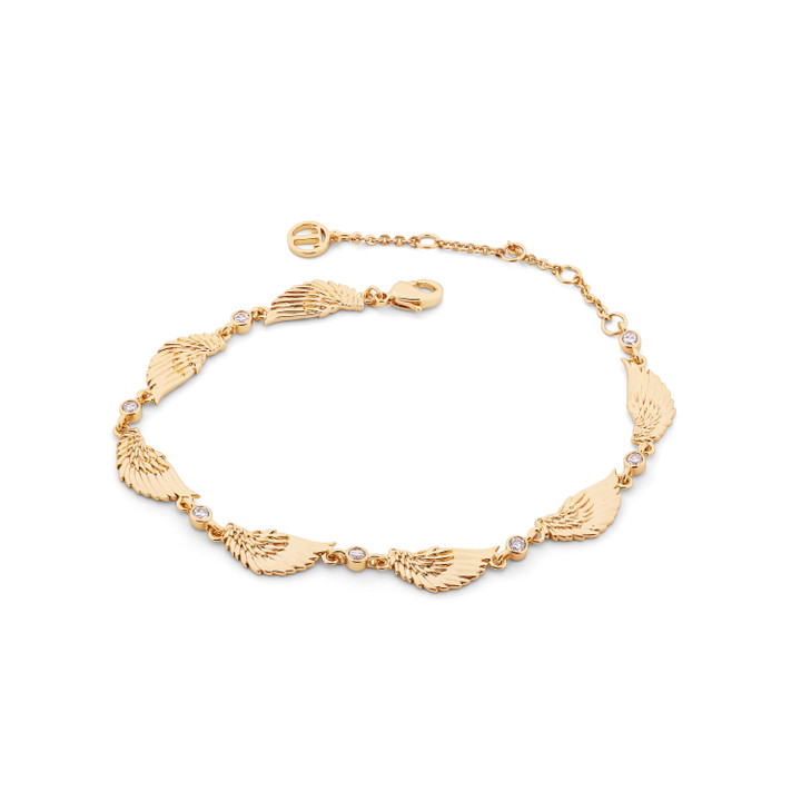 Angel Wings Bracelet Gold Angel Wings Bracelet Gold