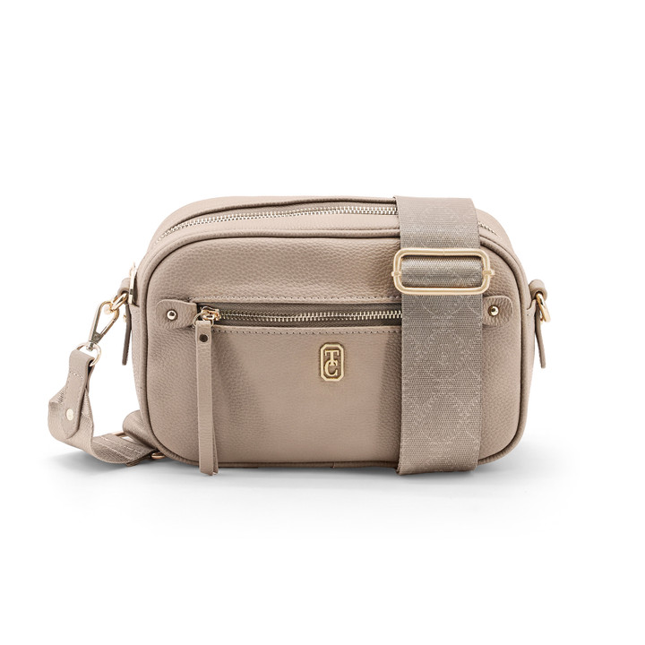 Brooks Cross Body Bag - Greige