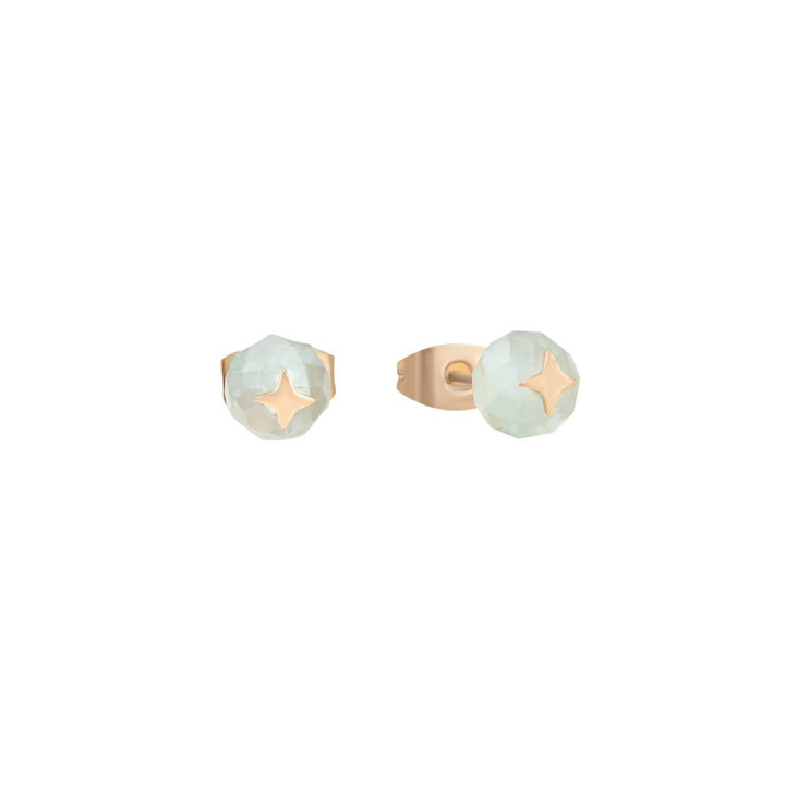 TC Bead - Stud Earrings Fluorite