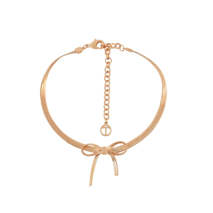 Tc Bow - Slinky Gold Bracelet