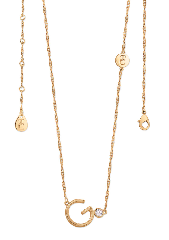 TC Letter "G" Pendant - Gold