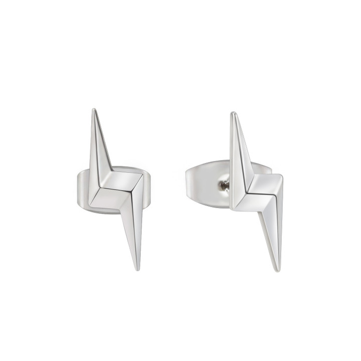 Tc Lightning - Stud Earrings Silver