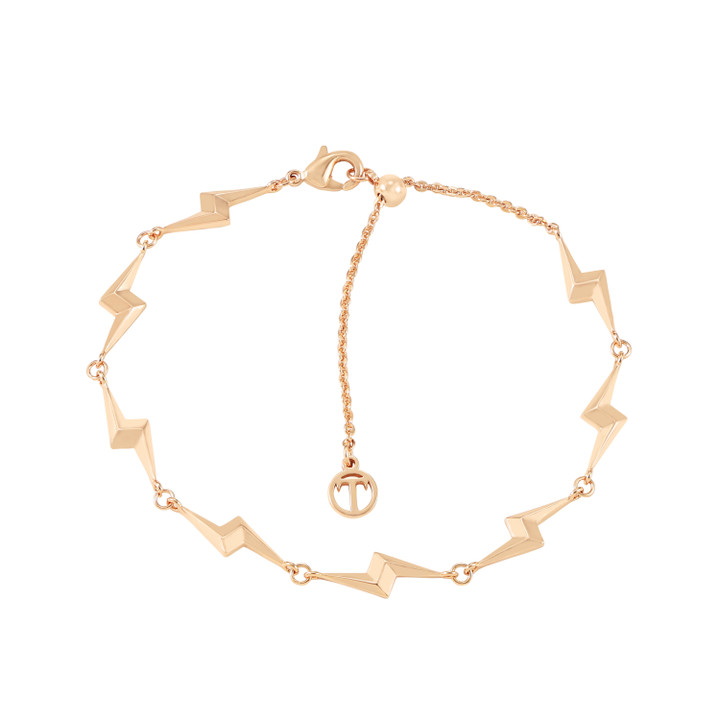 Tc Lightning - Eight Bolt Bracelet Gold