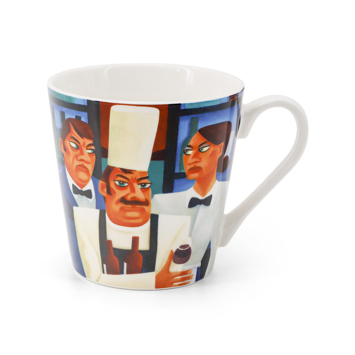 Graham Knuttel 'Kitchen Closed' Mug