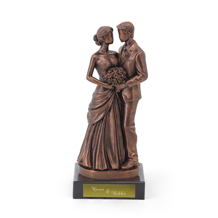 Personalised Tipperary Bronze Ornament - Just Married