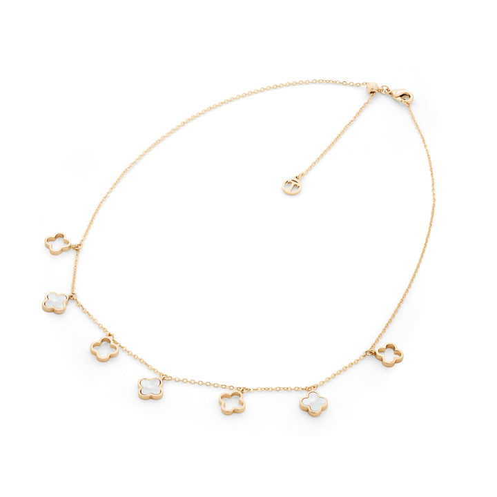 Tc Fleur Collection 7 Fleur Necklace Gold