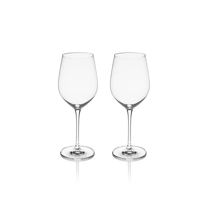 Eternity Set of 2 Cystal Wine Glasses