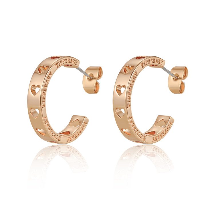 TC Circle Heart Stamp Huggies Gold