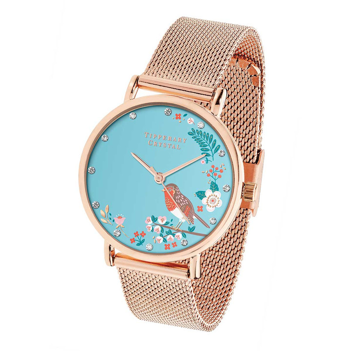 Robin Rose Gold Birdy Watch Robin Rose Gold Birdy Watch