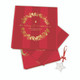 Sparkle Christmas Decorations Green Insert  Set of 4