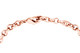 Romi Rose Gold Padlock Circle Chain Pendant