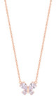 TC BUTTERFLY - ROSE GOLD PENDANT CLEAR CZ