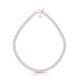 ROMI SILVER CURB CHAIN NECKLACE