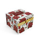 Poinsettia 3 Wick Candle - White Christmas