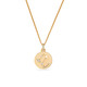 Zodiac Gold Pendant - Gemini