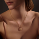 Zodiac Gold Pendant - Cancer